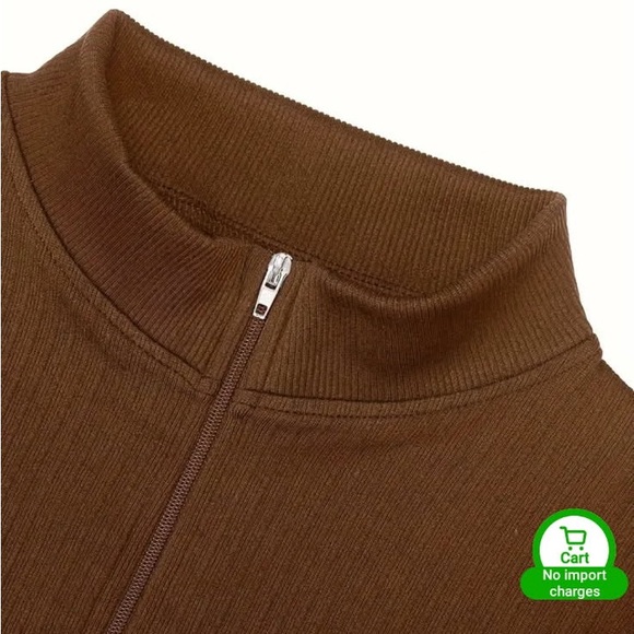 Black Ribbed Yoga Set - Picture 6 of 9